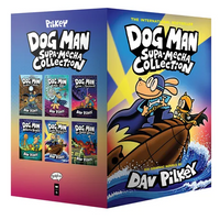 Dog Man Supa-Mecha Collection (Dog Man #7-12 Box Set) - Hardcover