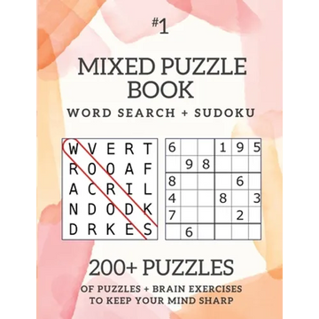 Mixed Puzzle Book #1 - Paperback