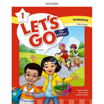Lets Go Level 1 Workbook with Online Practice 5th Edition - Paperback