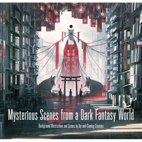 Mysterious Scenes from a Dark Fantasy World: Background Illustrations and Scenes by Up-And-Coming Creators - Paperback