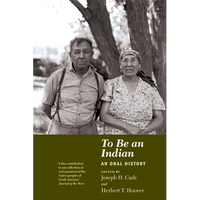 To Be an Indian - Paperback