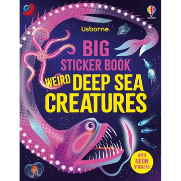 Big Sticker Book Weird Deep Sea Creatures - Paperback