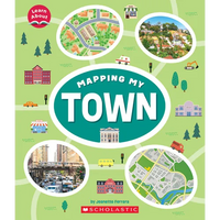 Mapping My Town (Learn About: Mapping) - Paperback
