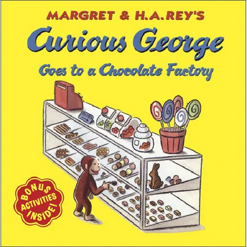 Curious George Goes to a Chocolate Factory - Hardcover
