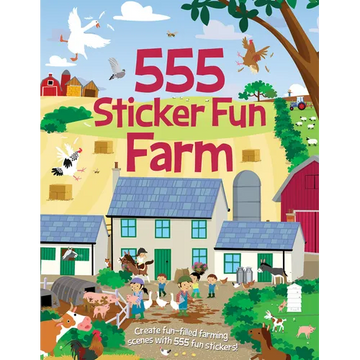 555 Sticker Fun - Farm - Paperback
