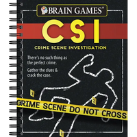 Brain Games - Crime Scene Investigation (Csi) Puzzles - Spiral