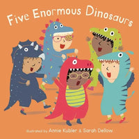 Five Enormous Dinosaurs - Board Book