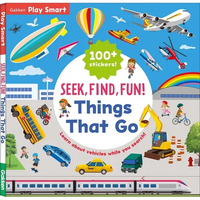 Seek, Find, Fun! Things That Go - Paperback