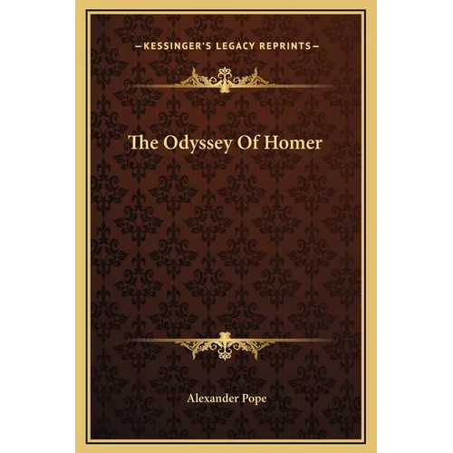 The Odyssey Of Homer