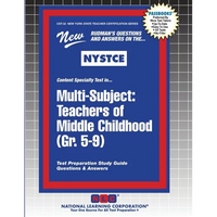 Multi-Subject: Teachers of Middle Childhood (Gr. 5-9) - Paperback