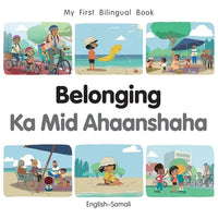 My First Bilingual Book - Belonging (English-Somali) - Board Book