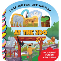 At the Zoo - Board Book