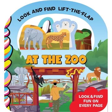 At the Zoo - Board Book