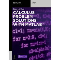Calculus Problem Solutions with Matlab(r) - Paperback