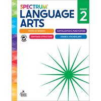 Spectrum Language Arts Workbook, Grade 2 - Paperback