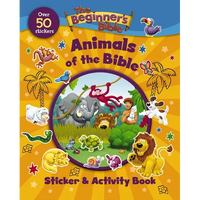 The Beginner's Bible Animals of the Bible Sticker and Activity Book - Paperback