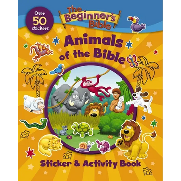 The Beginner's Bible Animals of the Bible Sticker and Activity Book - Paperback