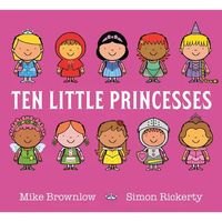 Ten Little Princesses - Hardcover