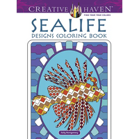 Creative Haven Sealife Designs Coloring Book - Paperback