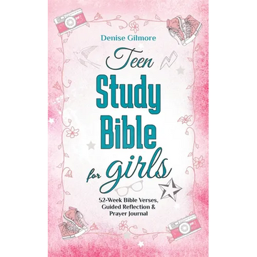 Teen Study Bible for Girls: 52-Week Bible Verses, Guided Reflection and Prayer Journal. (Value Version) - Paperback