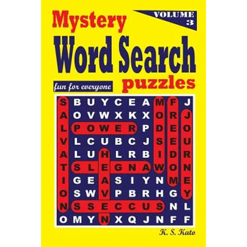 Mystery WORD SEARCH Puzzles Volume 3 - Paperback