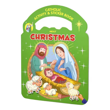 Catholic Activity & Sticker Book about Christmas - Paperback