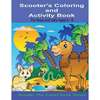 Scooter's Coloring and Activity Book For Boys and Girls Aged 3-8: For Boys and Girls 3-8 - Paperback