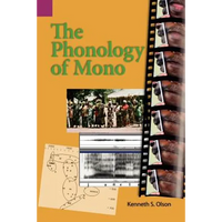 The Phonology of Mono - Paperback