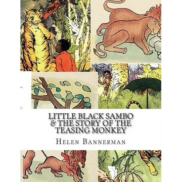 Little Black Sambo & The Story of the Teasing Monkey - Paperback