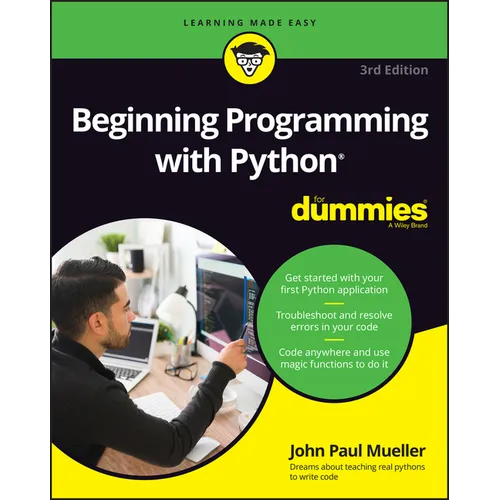 Beginning Programming with Python for Dummies
