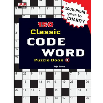 150 Classic Code Word Puzzle Book - Paperback