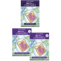Sixth Grade Math with Confidence Complete Bundle - Paperback