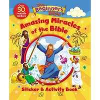 The Beginner's Bible Amazing Miracles of the Bible Sticker and Activity Book - Paperback