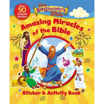 The Beginner's Bible Amazing Miracles of the Bible Sticker and Activity Book - Paperback