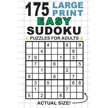 175 Large Print Easy Sudoku Puzzles for Adults: Only One Puzzle Per Page! (Pocket 6"x9" Size) - Paperback