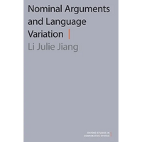 Nominal Arguments and Language Variation - Paperback
