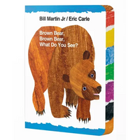 Brown Bear, Brown Bear, What Do You See?: Stamped Edges Special Edition: Classic Board Book with Stamped Edges - Board Book