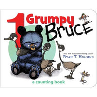 1 Grumpy Bruce-A Mother Bruce Book: A Counting Board Book - Board Book