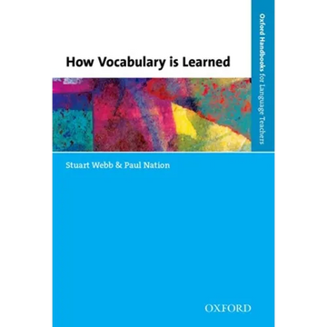 How Vocabulary is learned - Paperback