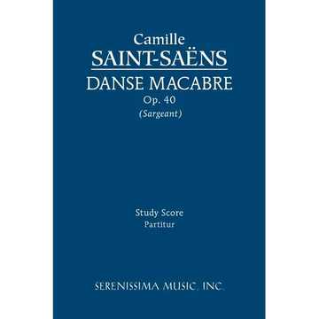 Danse macabre, Op.40: Study score - Paperback