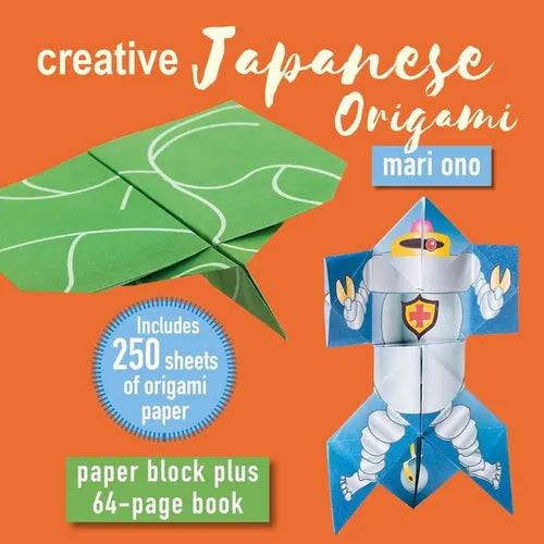 Creative Japanese Origami: Paper Block Plus 64-Page Book