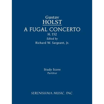 A Fugal Concerto, H.152: Study score - Paperback