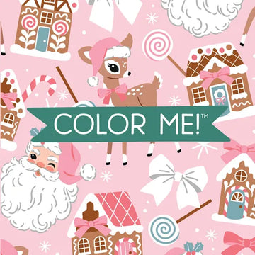 Color Me! Christmas - Keepsake Coloring Books Compact Edition: Classic Holiday & Winter Designs with Quotes 7x7 Inches Stocking Stuffer, Coloring Book - Paperback