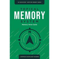 Topical Memory System, Memory Verse Cards: Hide God's Word in Your Heart - Paperback