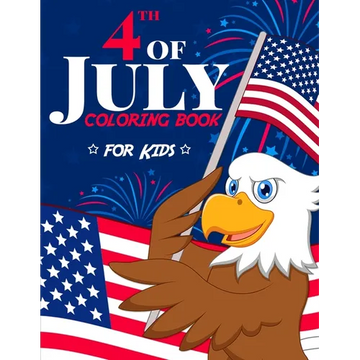 4th of July Coloring Book - Paperback