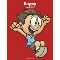 Happy Coloring Book 1 - Paperback