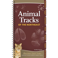 Animal Tracks of the Northeast: Your Way to Easily Identify Animal Tracks - Spiral