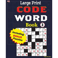 Large Print CODE WORD Book 3 - Paperback