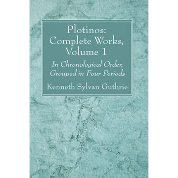 Plotinos: Complete Works, Volume 1 - Paperback