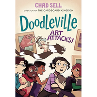 Doodleville #2: Art Attacks!: (A Graphic Novel) - Paperback